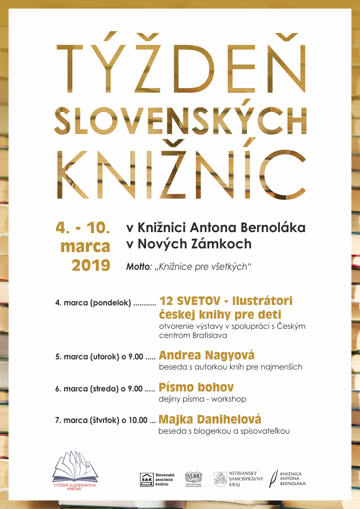 Týždeň slovenských knižníc program